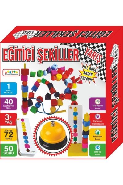 Eğitici Şekiller Yarış Oyunu