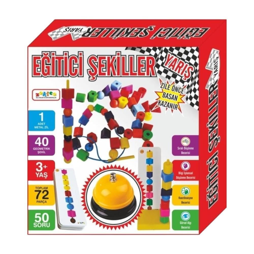 Eğitici Şekiller Yarış Oyunu