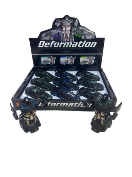 Kutuda 9'lu Robot Olan Araba (1 Adet)