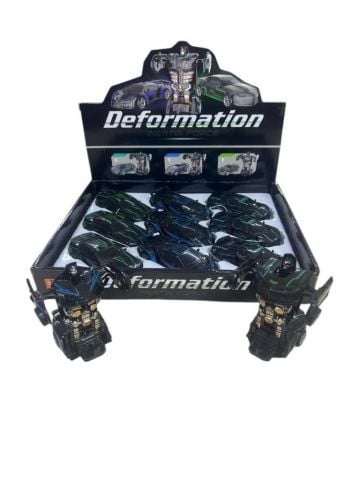 Kutuda 9'lu Robot Olan Araba (1 Adet)