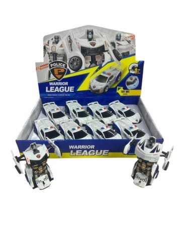 Kutuda 8'li Robot Olan Araba (1 Adet)