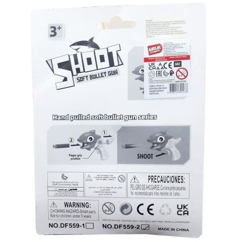 Köpek Balığı Yunus Sünger Tabanca DF559-1/2