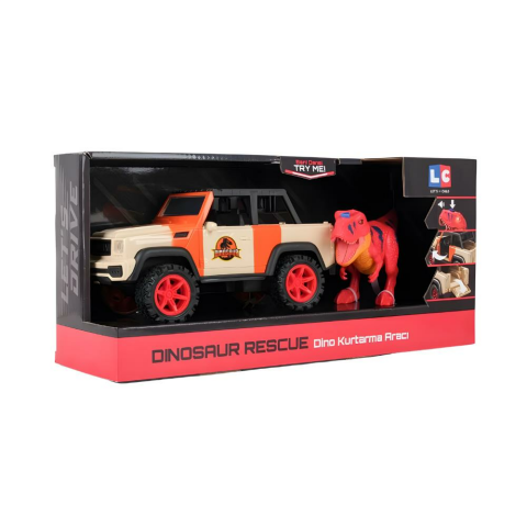 Let's Drive Sesli ve Işıklı Safari Aracı