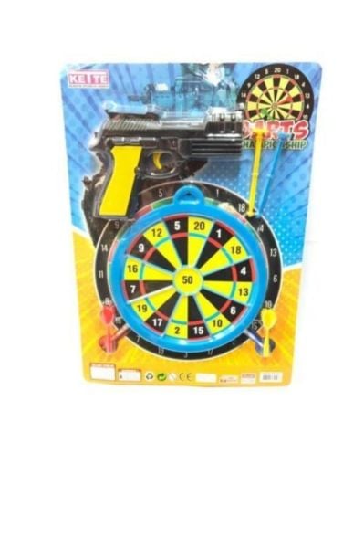 Dart Ve Plastik Ok Atan Tabanca