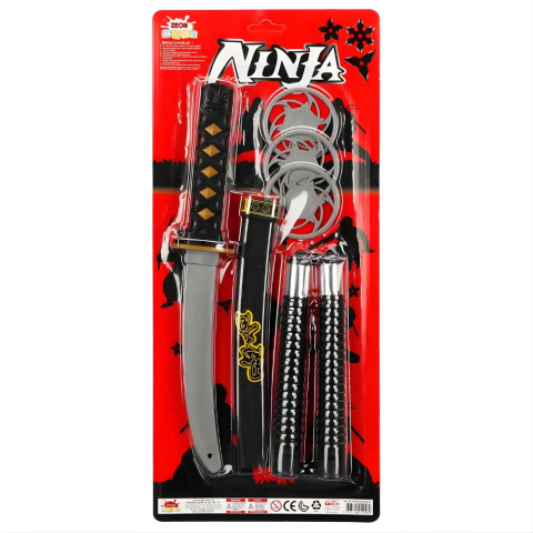 Ninja Savaşçı Seti 6 Parça