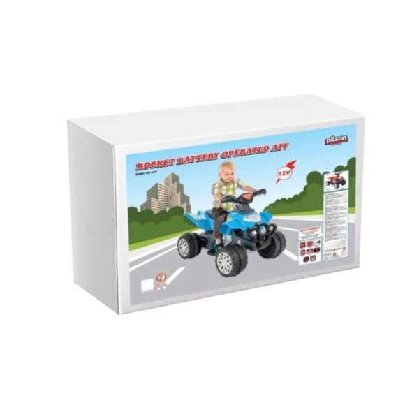 Rocket Akülü Atv 12 Volt Kırmızı