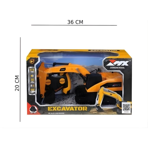 SH 1/16 5 Kanallı Uzaktan Kumandalı İnşaat Aracı (Ekskavatör) 40 Mhz