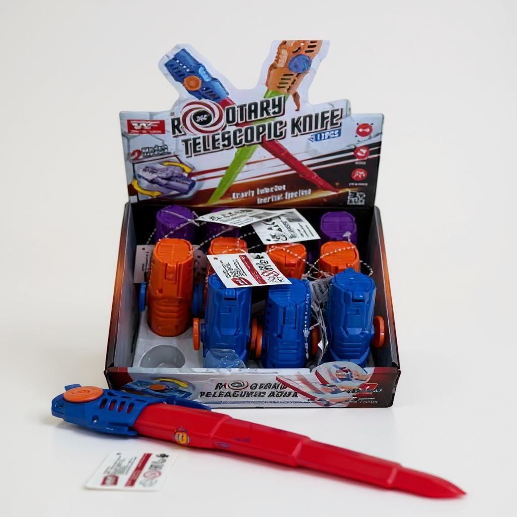 12 Displayde Teleskobik Bıçak