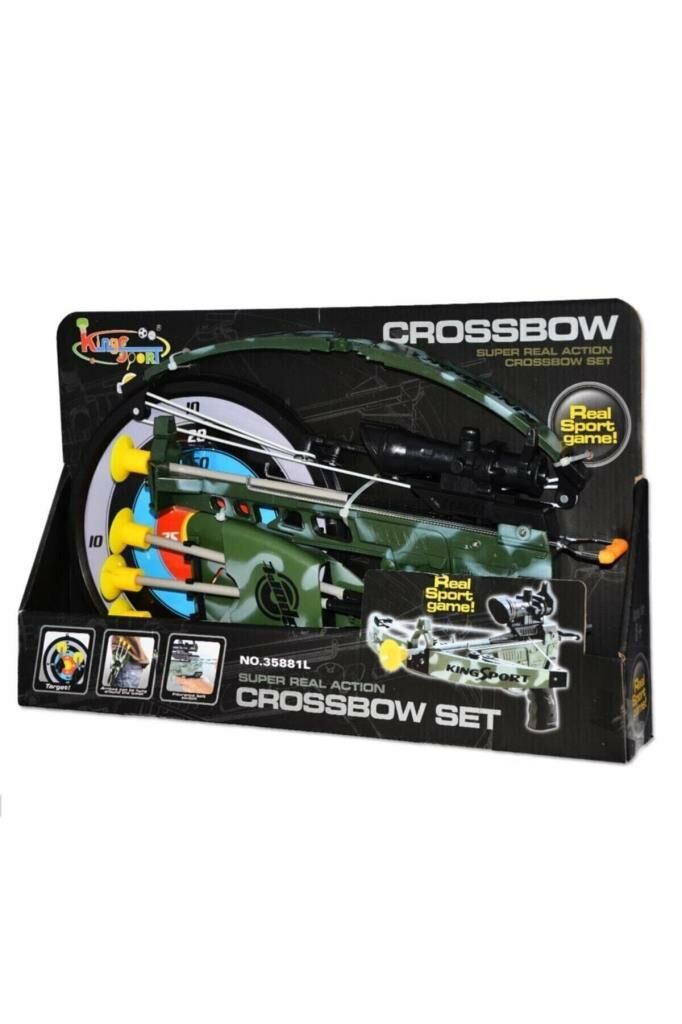 Crossbow Hedefli Askeri Ok-Yay Seti