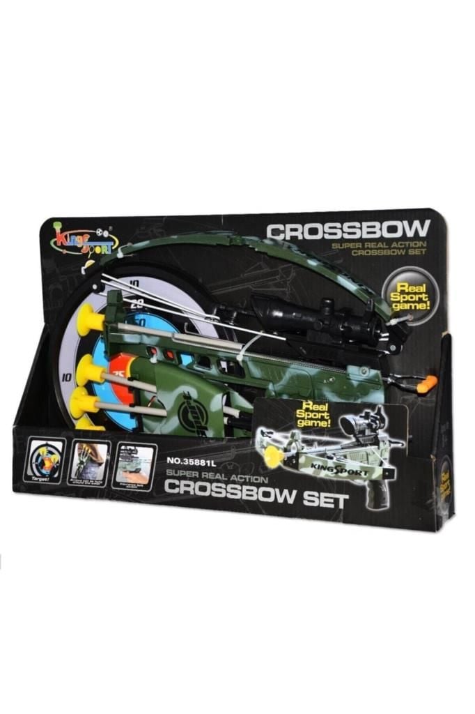 Crossbow Hedefli Askeri Ok-Yay Seti