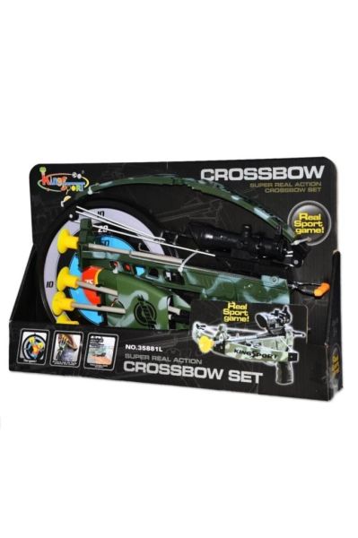 Crossbow Hedefli Askeri Ok-Yay Seti