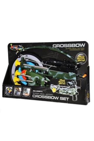 Crossbow Hedefli Askeri Ok-Yay Seti