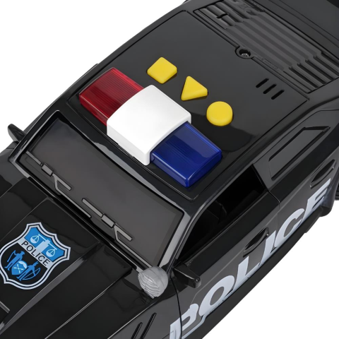 Let's Drive Sesli ve Işıklı Polis Arabası