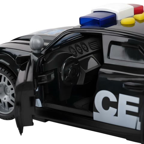 Let's Drive Sesli ve Işıklı Polis Arabası