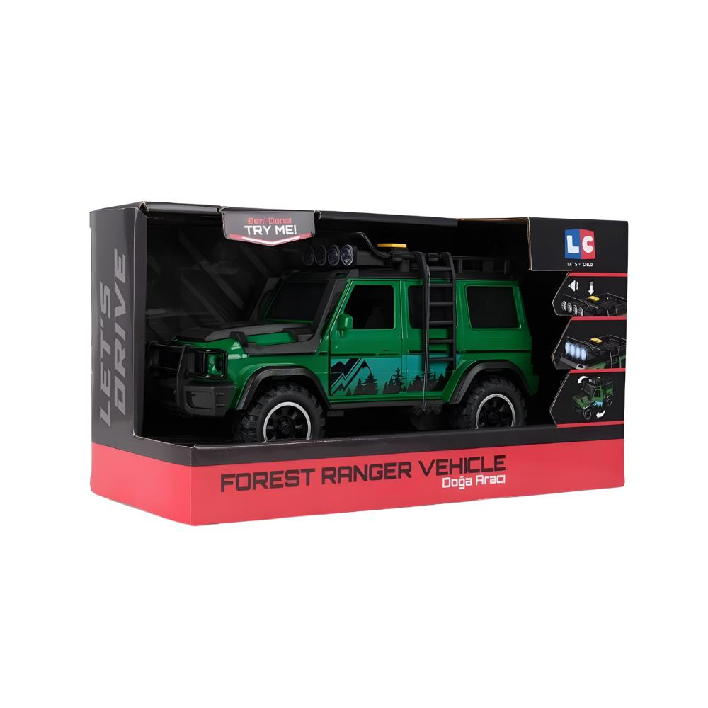 Let's Drive Sesli ve Işıklı Arazi Aracı