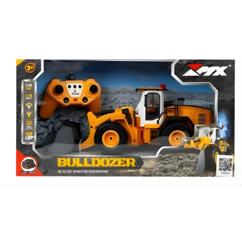 SH 1:18 9 Kanal Alaşım Uzaktan Kumandalı Sprey Dozer 2.4Ghz