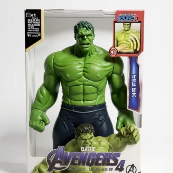 Avengers Figür Hulk Kolu Işıklı 30 Cm Sesli