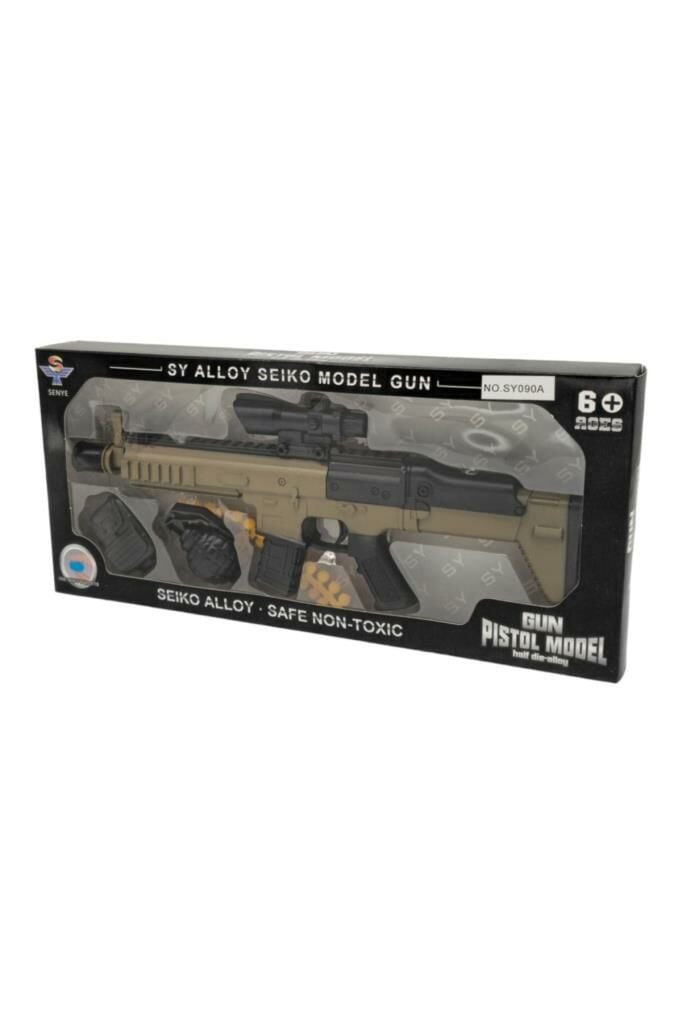 Yumuşak Boncuk Atan Metal Tüfek