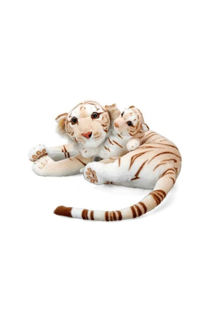 Sunman Sun Weh Pff Sk Peluş Kaplan Anne Ve Yavrusu 01408