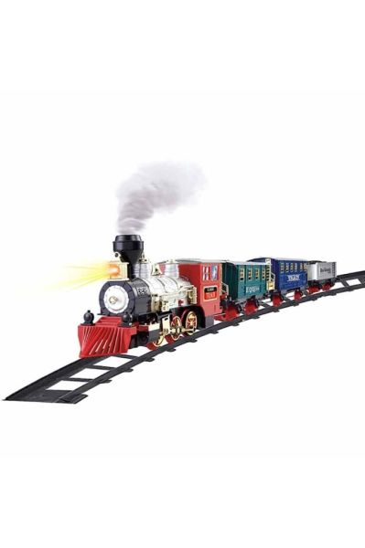 Sunman 01551 Sesli Ve Işıklı Klasik Tren Seti 16 Parça