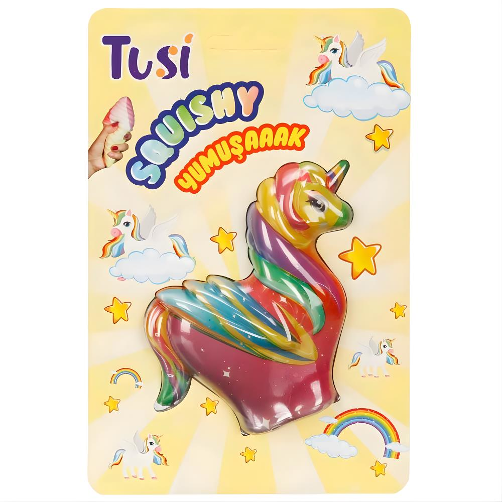 Tusi Squishy Unicorn Köpük Oyuncak