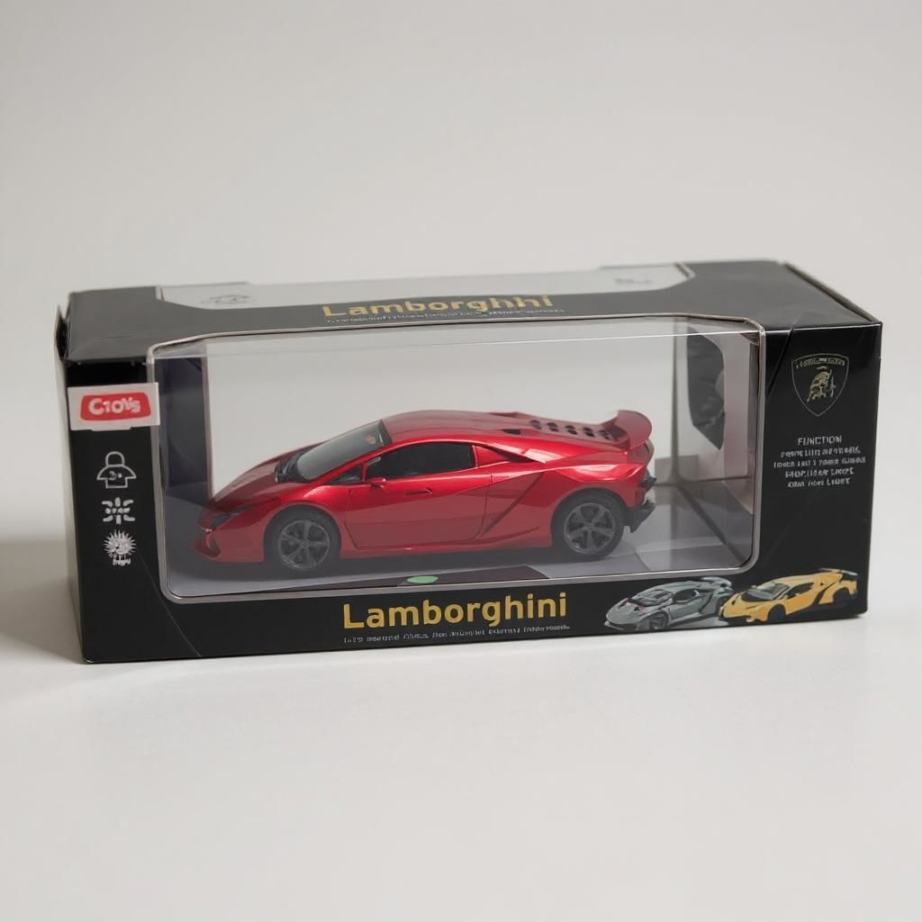 Uzaktan Kumandalı Usb Model Lambo Rc 1:18 866-1822B