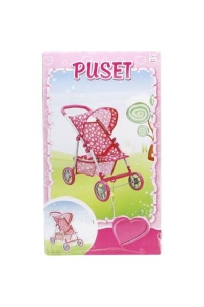 Sunman Tenteli 4 Metal Tekerlekli Puset