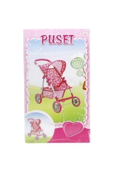 Sunman Tenteli 4 Metal Tekerlekli Puset