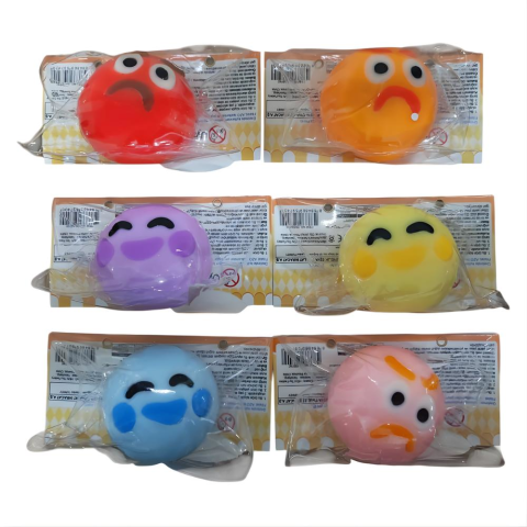 6 Cm Emoji Squishy Oyuncak