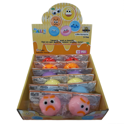 6 Cm Emoji Squishy Oyuncak