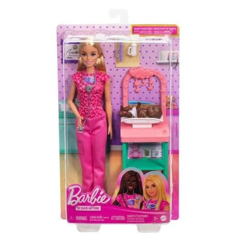 Barbie Bakım Temalı Kariyer Oyun Setleri JCR71