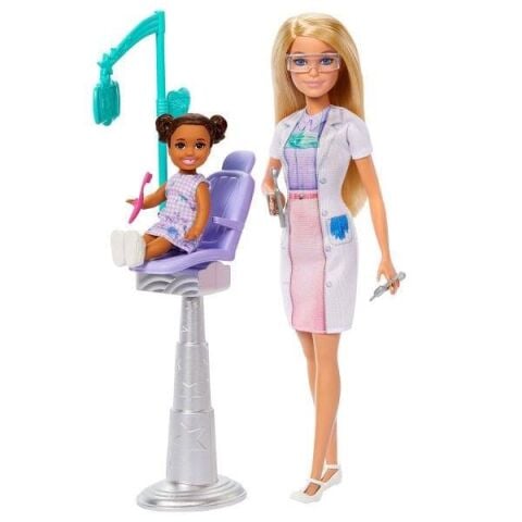 Barbie Bakım Temalı Kariyer Oyun Setleri JCR71
