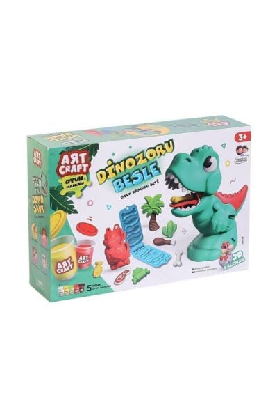 Dinozoru Besle Oyun Hamur Seti 280 Gr