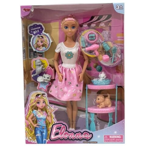 Kutulu 11,5 inç Pet Shop Bebek Set