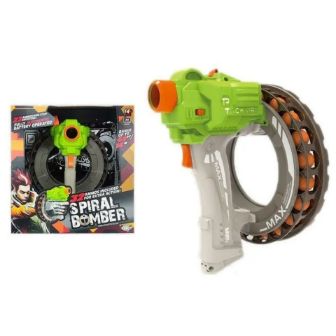 Pilli Tamburalı Sünger Top Atan Tabanca