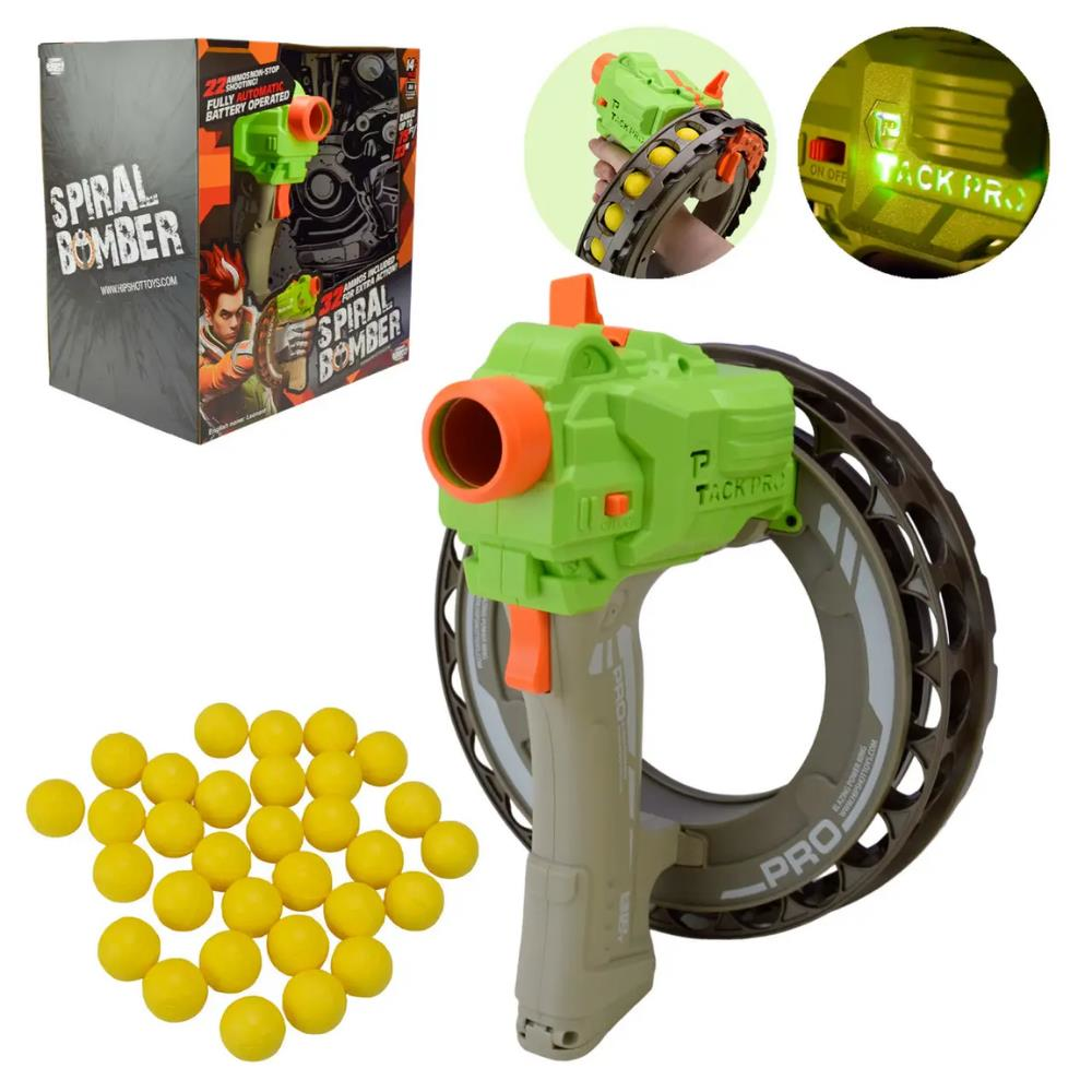 Pilli Tamburalı Sünger Top Atan Tabanca