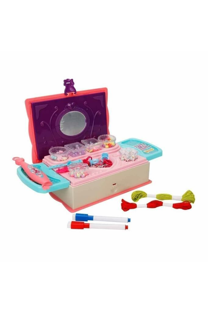 Pretty Pinky 3'ü 1 Arada Boncuk Yapım Seti