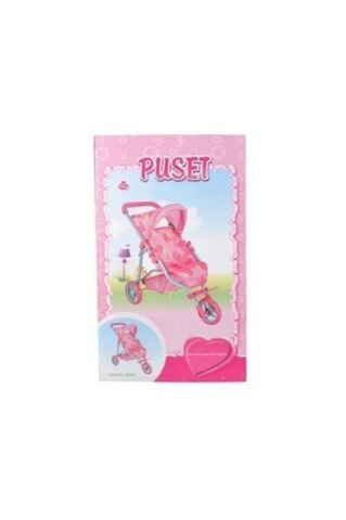 Sunman Tenteli 3 Tekerlekli Metal Puset