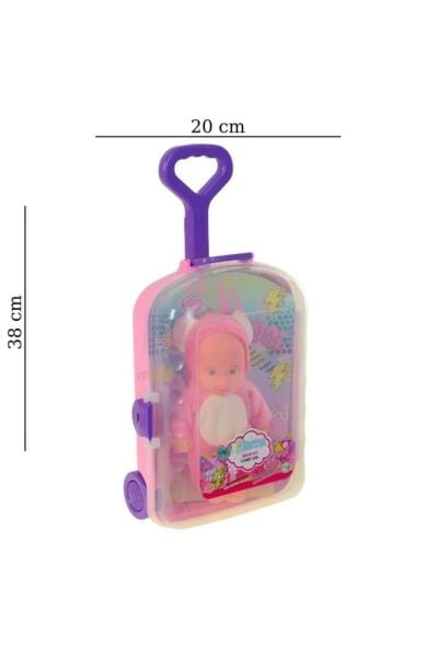 Valizli Koala Kıyafetli Bebek