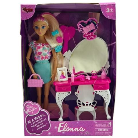 Kutulu 11,5 inç Güzellik Masalı Bebek Set