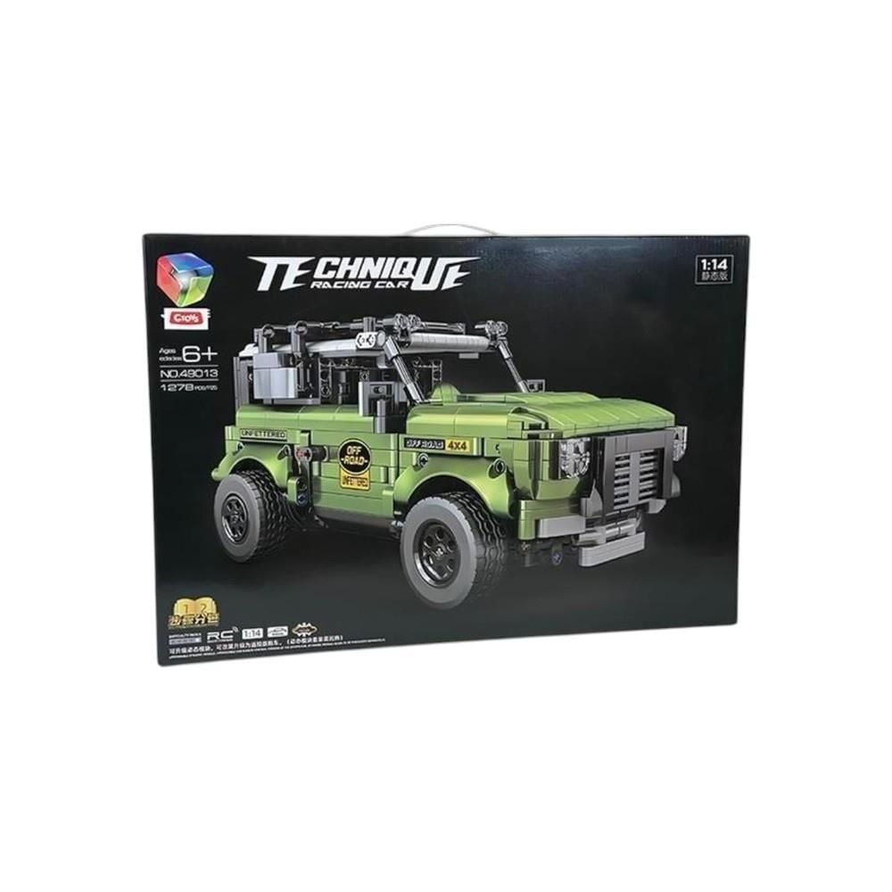 Blok Uzaktan Kumandalı Arazi Aracı 1:14 1278 Parça 49013
