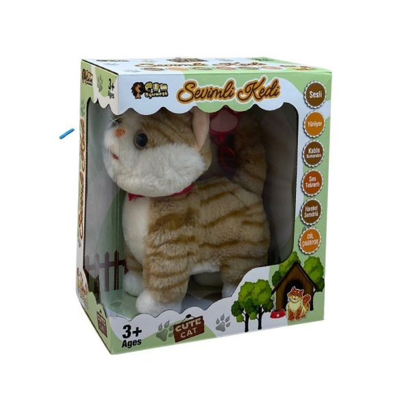 Kumandalı Sesli Kedi