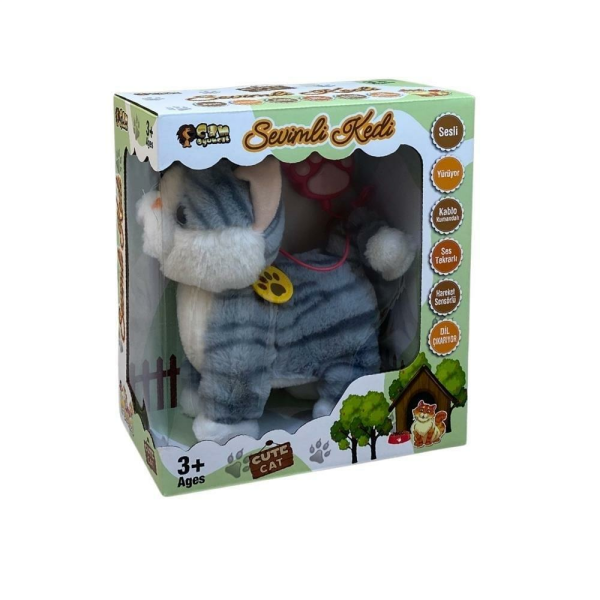 Kumandalı Sesli Kedi