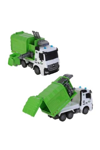 By Kutulu Şarjlı Uzaktan Kumandalı Çöp Kamyonu