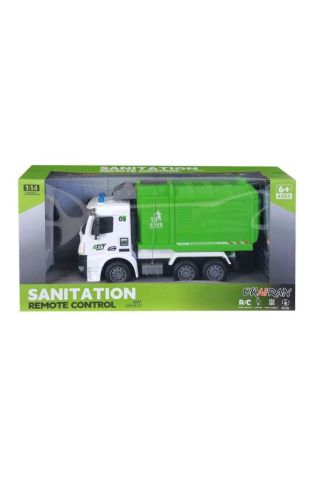 By Kutulu Şarjlı Uzaktan Kumandalı Çöp Kamyonu