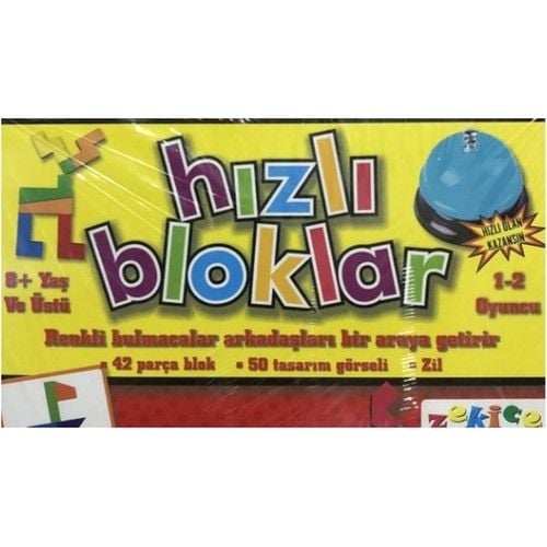 Zekice Hızlı Bloklar Kutu Oyunu