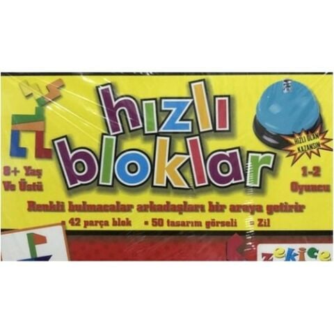 Zekice Hızlı Bloklar Kutu Oyunu