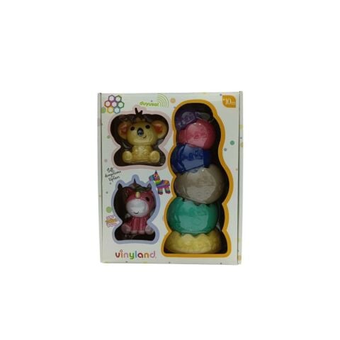 Soft Aktivite Bloklar Ve 2 Adet Komik Karakter