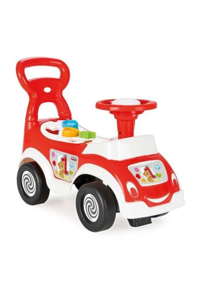 Bultaklı İlk Arabam 07-826 Kırmızı - Bebek Yürüme Yardımcısı