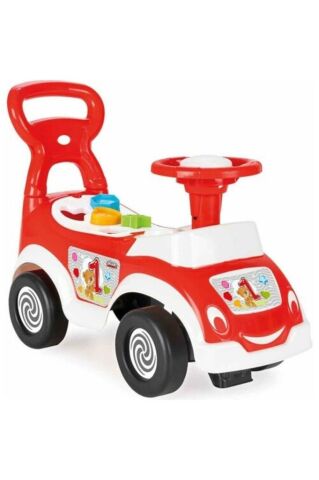 Bultaklı İlk Arabam 07-826 Kırmızı - Bebek Yürüme Yardımcısı
